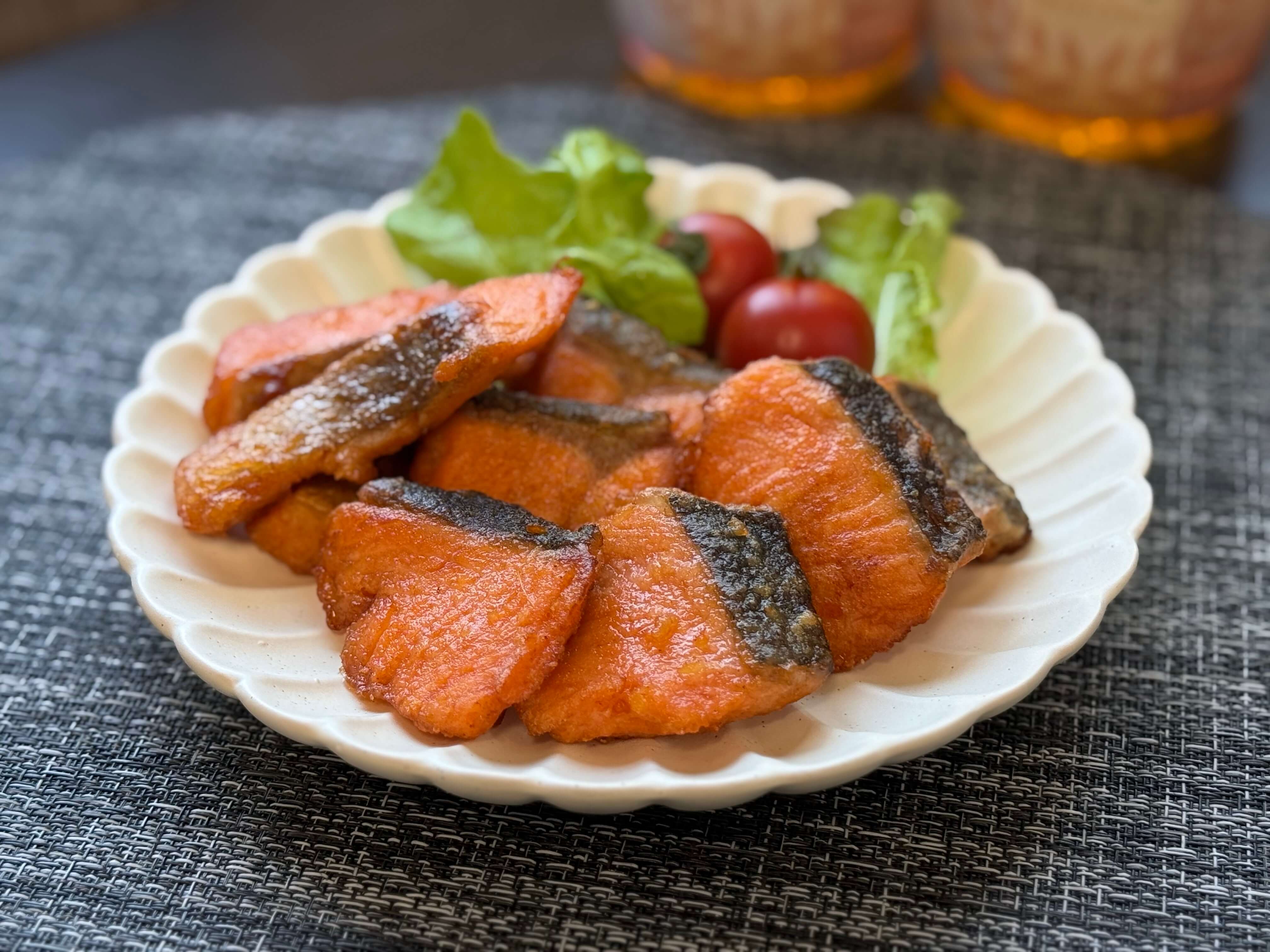 鮭の唐揚げ